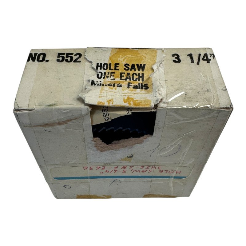 NO.552 Millers Falls Hole Saw Blade 3-1/4" 3455-00-187-2636